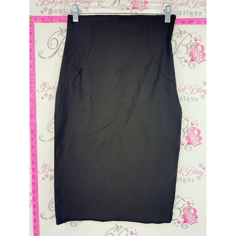 Mystic skirt Black High-Waist Pencil Skirt y2k